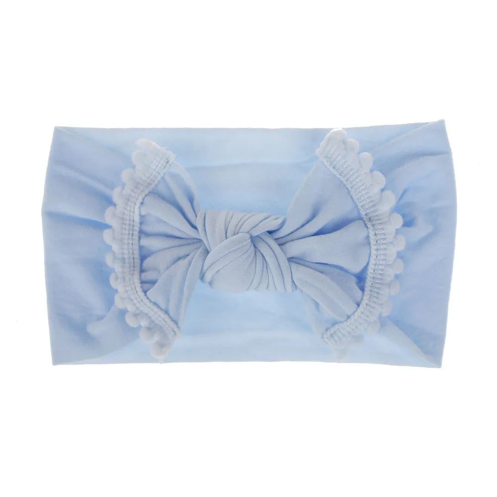 new baby headband Infant hair accessories Baby Toddler Infant Bowknot Headband Stretch Headwear Gift Toddlers headwrap
