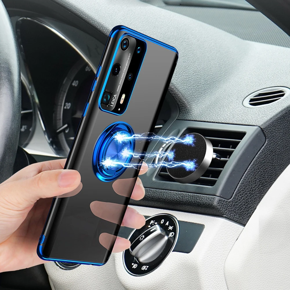 Мягкий чехол с покрытием для Huawei P40 P30 Pro Mate 30 20 P20 Lite Nova 5Z 5T 5i 4e 3e Y9S Honor V30|Бамперы| |