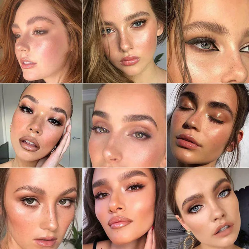 Высокое качество 3D бровей макияж гель мыло длительного действия бровей Набор толстой портативный косметика для женщин