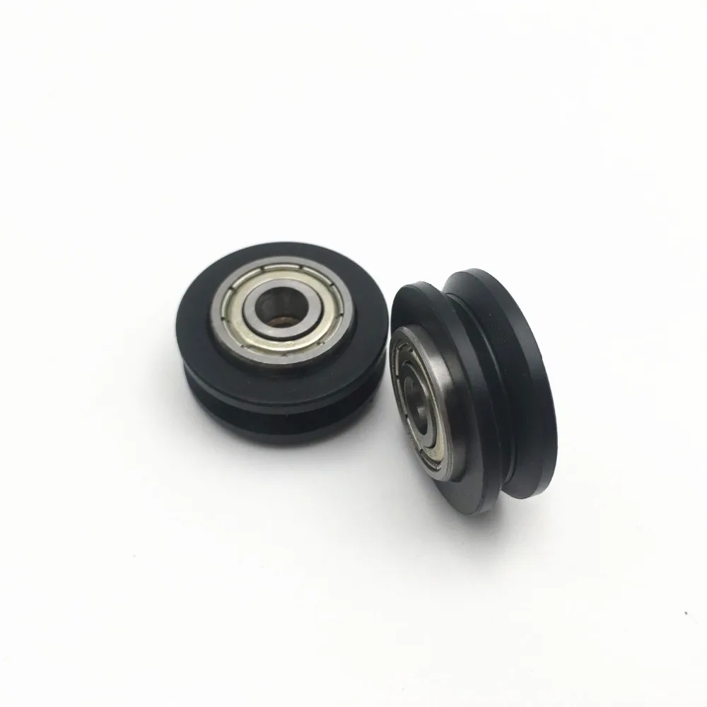 10 шт. V groove Dual Bearing Wheel kit 625zz роликовый подшипник колеса POM Для CNC/3D принтера Type roller