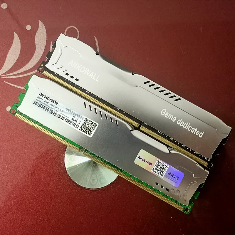 ANKOWALL DDR3 8 ГБ 4 ГБ памяти 1866 МГц 2133 МГц 1600 МГц 1333 МГц 240pin 1,5 в настольная оперативная Память dimm