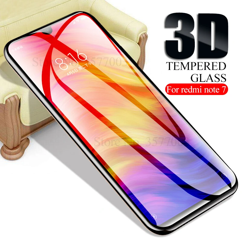 Защитное стекло для Redmi 7A закаленное Xiaomi note 7 2019|Защитные стёкла и плёнки| |