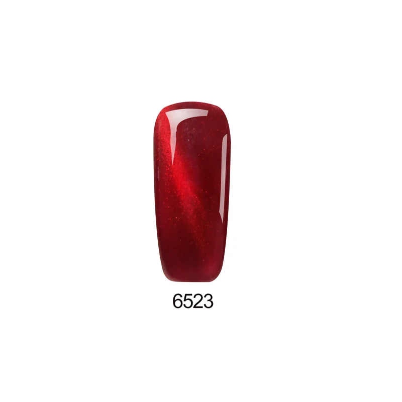 Docaty Vernis Полупостоянный кошачий глаз гель лак поли гель Ногти украшения для ногтей Гель-лак для полировки гибридные Лаки 7 мл - Цвет: 6523