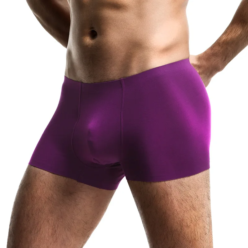 Description Picture 4 of itemEXILIENS New Men Underwear Boxer Para Hombre Solid Modal Mens Boxers Cuecas Masculina Boxershorts Man Panties Size L-3XL 010701