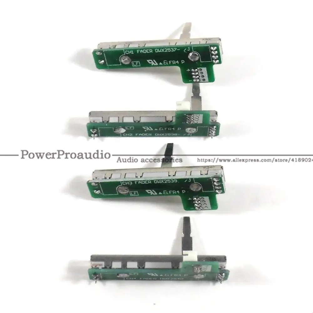 Djm800 Ch1 Ch2 Ch3 Ch4 Fader For Pioneer Djm 800 Dwx2537 2538 2539 2540 4pcs Alps Dj Equipment Accessories Aliexpress