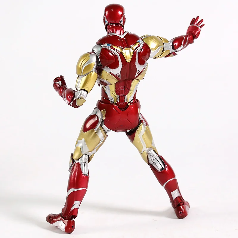 Аниме SHF Marvel Мстители 4 эндигра Железный человек MK85 мех фигурка Марка 85 модель игрушки кукла