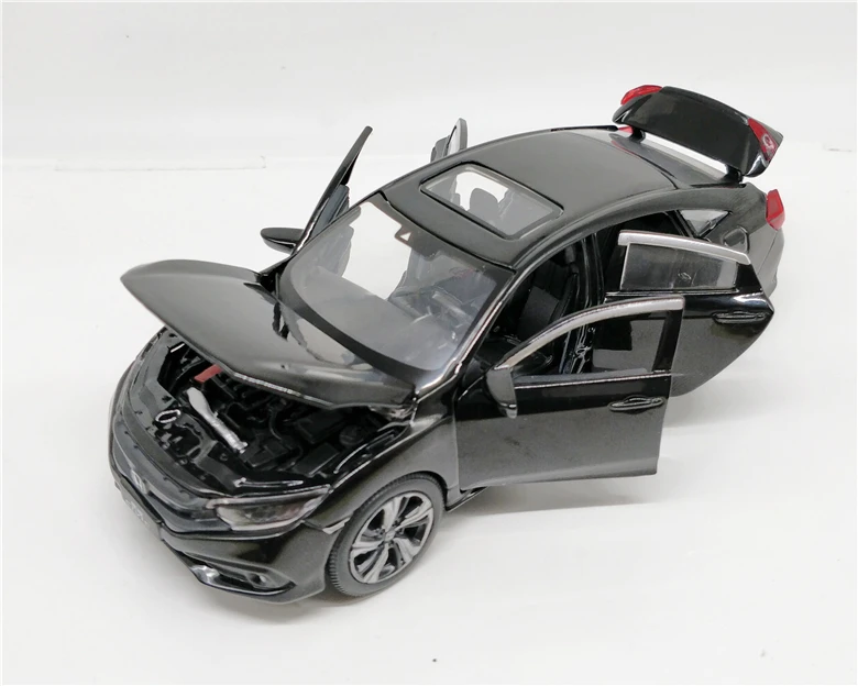 JackieKim 1:32 Honda Civic звук и свет литой модельный автомобиль