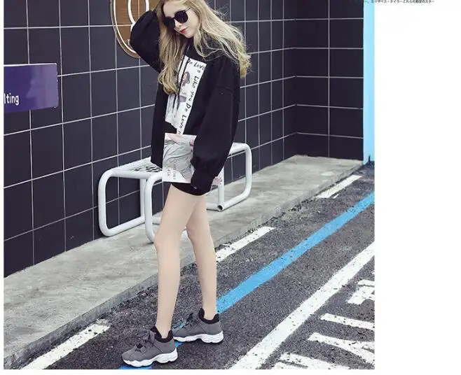 Новые весенние кроссовки для женщин ulzzang harajuku универсальная обувь для студентов повседневная обувь