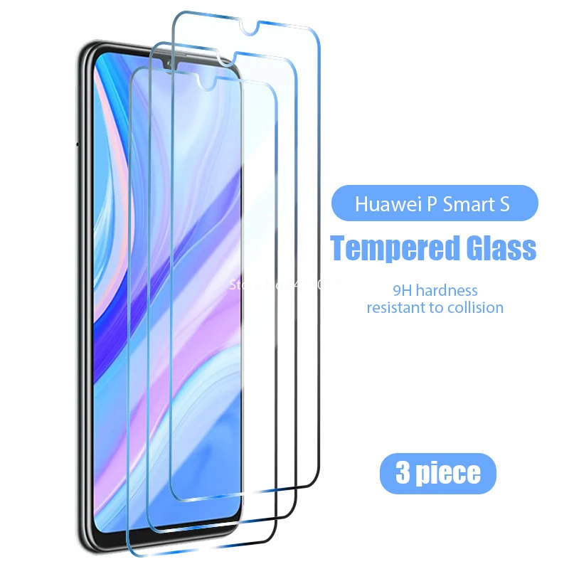 

3pcs 9H Tempered Glass for Huawei P Smart 2020 S Z Mate 9 S Anti Scratch Screen Protector on Huawei P Smart Plus 2019 Film Glass