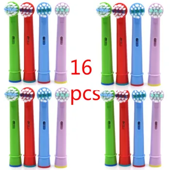 

16pcs/4 packs Replacement Electric Toothbrush Heads Electric Tooth Brush Hygiene Care Clean 1004