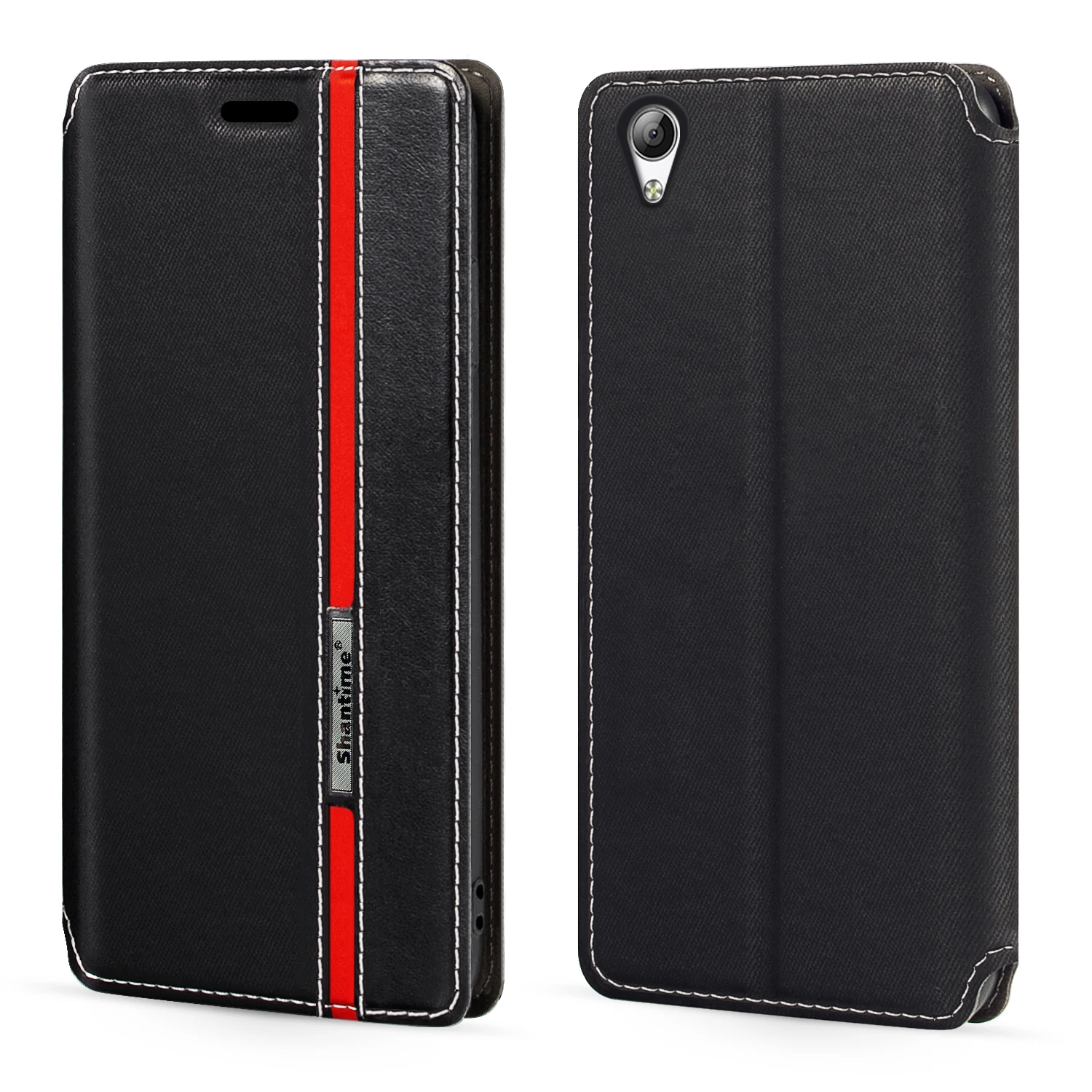 

For Vivo Y51 2015 Case Fashion Multicolor Magnetic Closure Leather Flip Case Cover with Card Holder For Vivo Y51A 2015 Y51L 2015