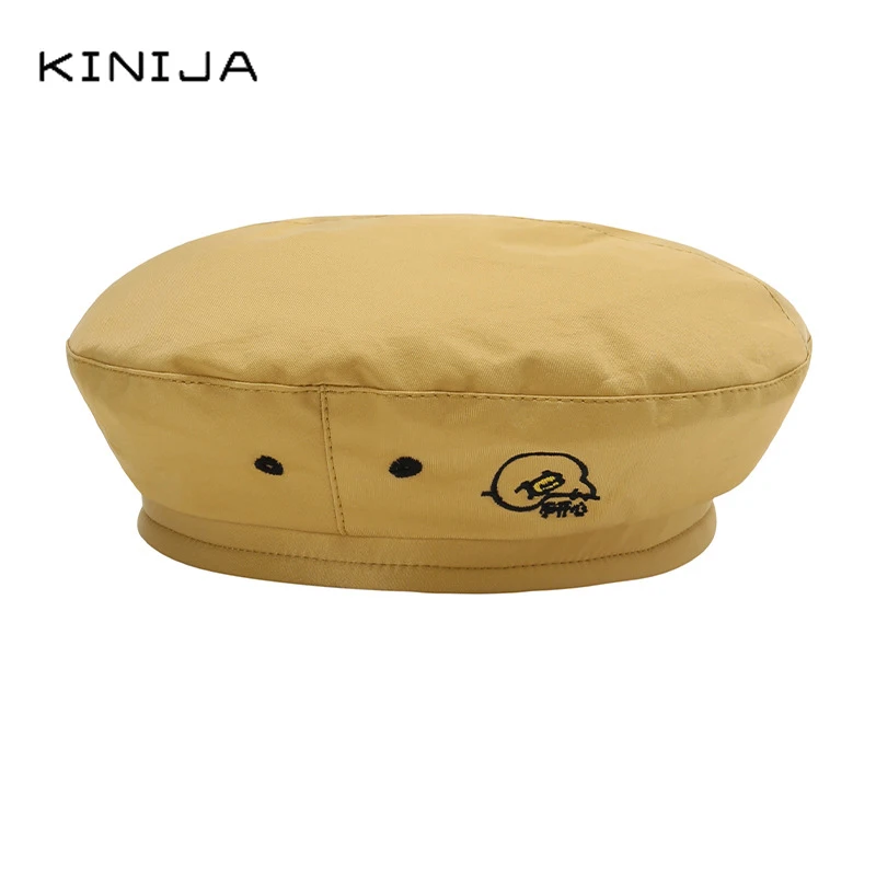 Женский корейский берет милый ретро японский художник высокое качество кепка