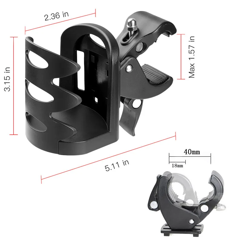 Baby Stroller Cup Holder 360 Rotatable For Pushchair Buggy Stroller Accessories Child bicycle Bike Cart Bottle