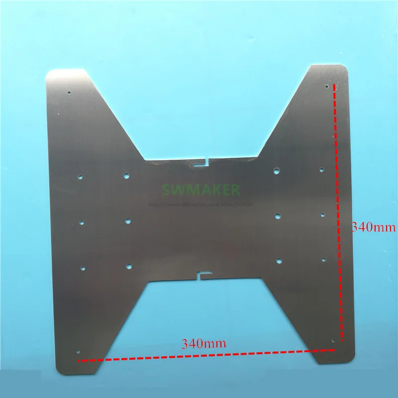 Детали для 3D-принтера Creality CR-10 S5 алюминиевая плита горячей доски детали 3D
