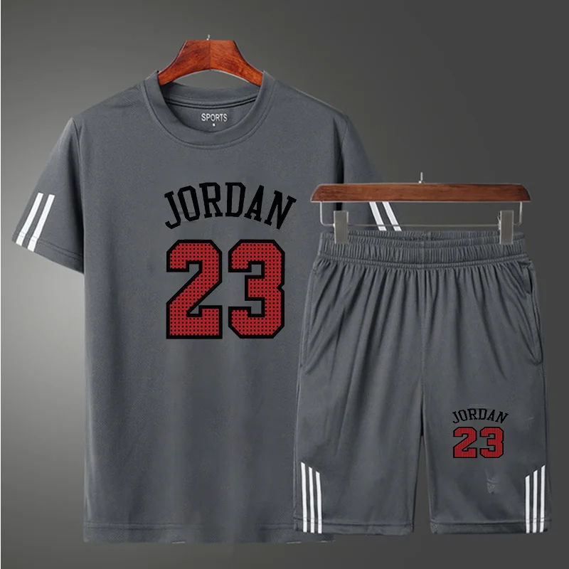Новинка лета 2018 новая модная мужская спортивная одежда JORDAN 23 быстросохнущая