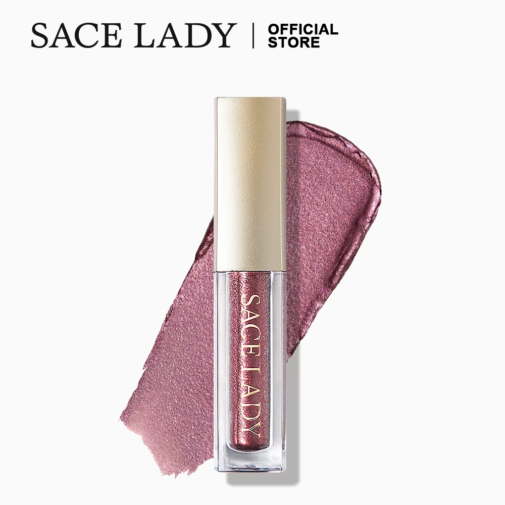 SACE LADY блестящие тени для макияжа жидкие мерцающие век металлический осветитель