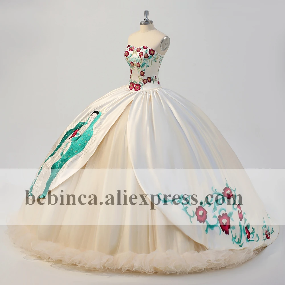 virgin mary quince dress