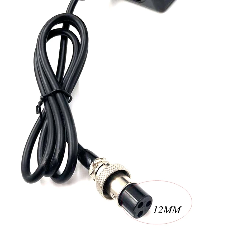 Carregador de Bateria de Lítio Adaptador para Carrinho de Mão Inteligente Auto Balanceamento Scooter 60v Bateria Xlr 3 Pinos Conector 1 Pçs Dc67.2v 2a - Image 6