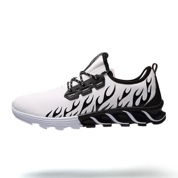 

Spring and Autumn Men's Leather Outdoor Casual Sports Shoes Non-slip Comfortable Thick Soles Increased Lace-up Shoes Men