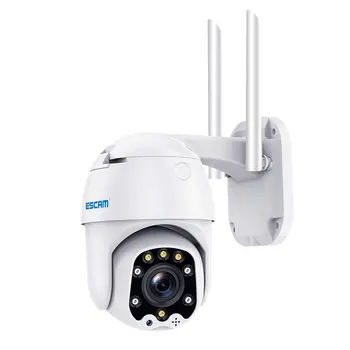 

ESCAM Smart Camera 1080P Pan/Tilt/8X Zoom AI Humanoid detection Two Way Audio Cloud Storage Waterproof WiFi IP Camera Security