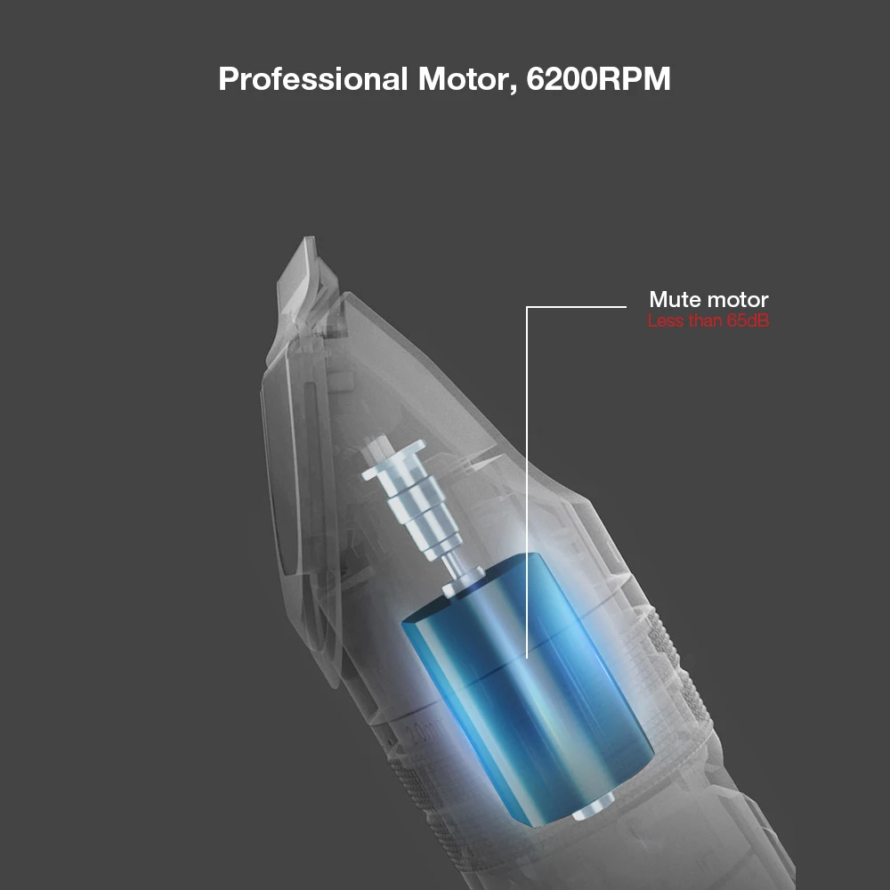 ENCHEN Sharp EC-712 Men's Electric Hair Trimmer USB Rechargeable Hair Clipper Hair Cutter for Men Adult Razor (5)