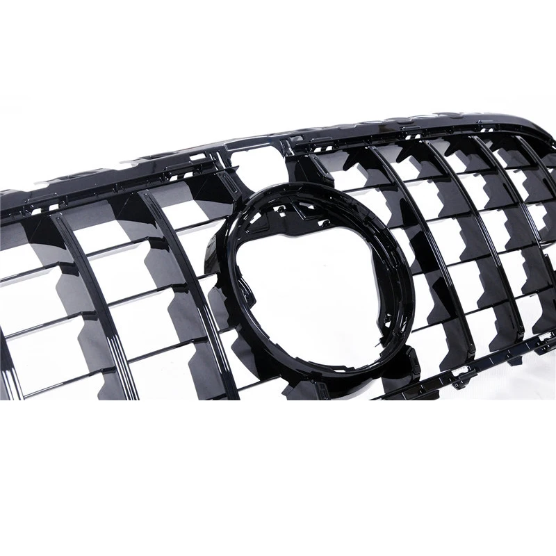 

Car styling Middle grille for Mercedes-Benz AMG CLA 45 4MATIC W118 C118 2020 GT ABS plastic front bumper grill Center Grille