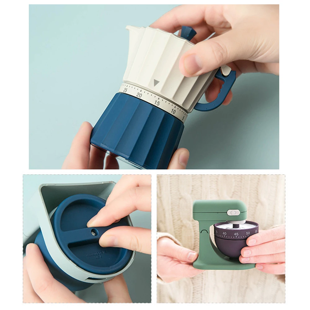 Кофемашина моделирующий таймер креативная кофемолка Moka pot Shaped Мини механический