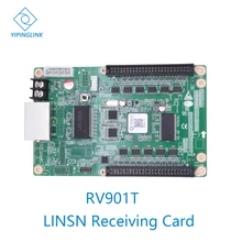 Carte de réception de écran affichage LED synchrone couleur LINSN RV901 RV901T carte récepteur