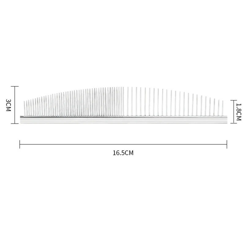 Собачка из нержавеющей стали расческа товары для ухода за домашними животными профессиональная расческа для волос для собак устройство для груминга собак