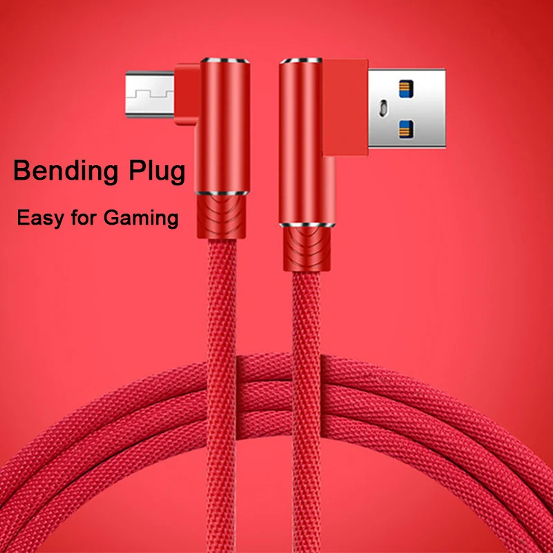

Cloth Texture USB Cable On iPhone Lighting Micro Type C OTG Fast Charging Cable On Samsung S9 Plus Xiaomi Mi 9 Lite Honor 8X