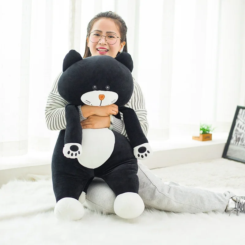 

Manufacturers Direct Selling Elasticity down Cotton Cat Soft Adorable Cat Doll Plush Toys Send Girl'S Birthday Gift