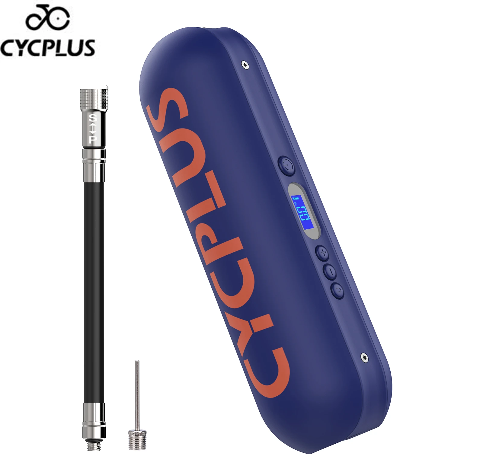 Электрический воздушный компрессор CYCPLUS портативный насос для велосипеда