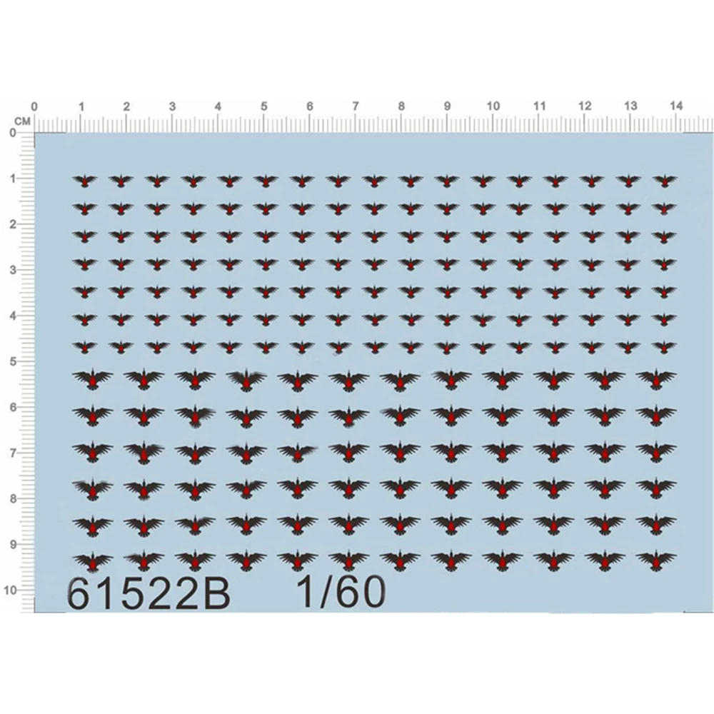 

1 set Sticker for Warhammer 40K Blood Ravens Badge Model Water Slide Decal