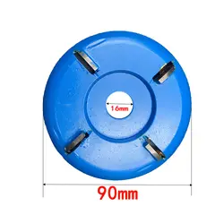 90 мм дуги/плоские зубы плоскость резьба по дереву дисковый инструмент фреза для 16 мм апертура угол TN88 плоскость три зуба четыре зуба