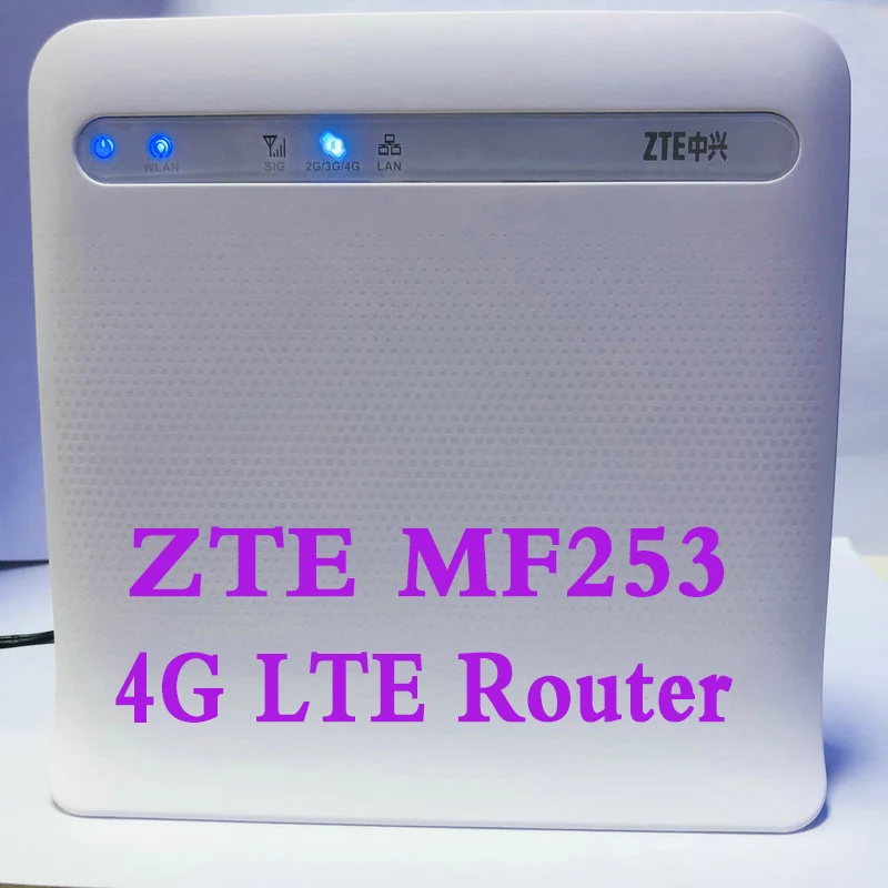 ZTE MF253 150 Мбит/с 4G LTE Wi Fi роутер CPE беспроводной с портом Lan|3G/4G роутеры| |