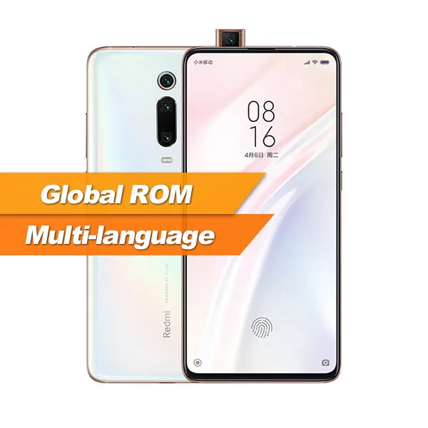 Global ROM Xiaomi Redmi K20 Pro 512GB 8GB Exclusive Edition Mobilephone Snapdragon 855 plus 4000mAh 48MP Triple Cameras 6.39'' - Цвет: Global ROM White