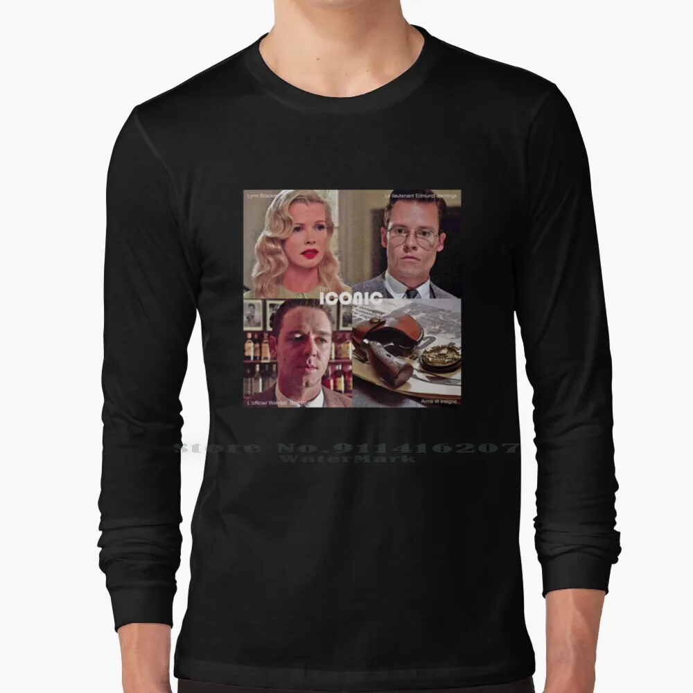 Film Film Iconico-L.A. Confidential - Couleur T Shirt 100% Puro Cotone L A Confidential Los Angeles Interdite Cinema Movie