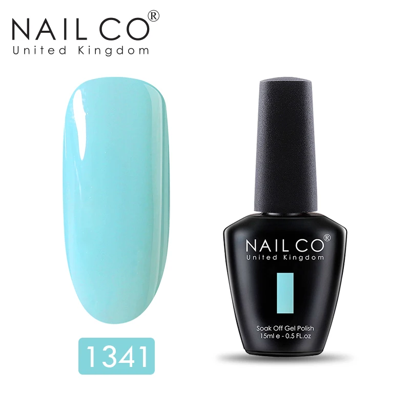 NAILCO 15 мл Гель-лак для ногтей маникюрный набор Гель-лак гели для нейл-арта бутылка из серии «сделай сам» Гель-лак УФ светодиодный Гель-лак для ногтей замочить - Цвет: 1341