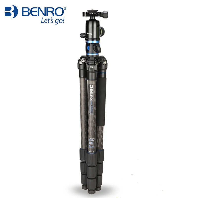 Штатив Benro GC258T волоконные штативы из углерода монопод для камеры 4 секции сумка