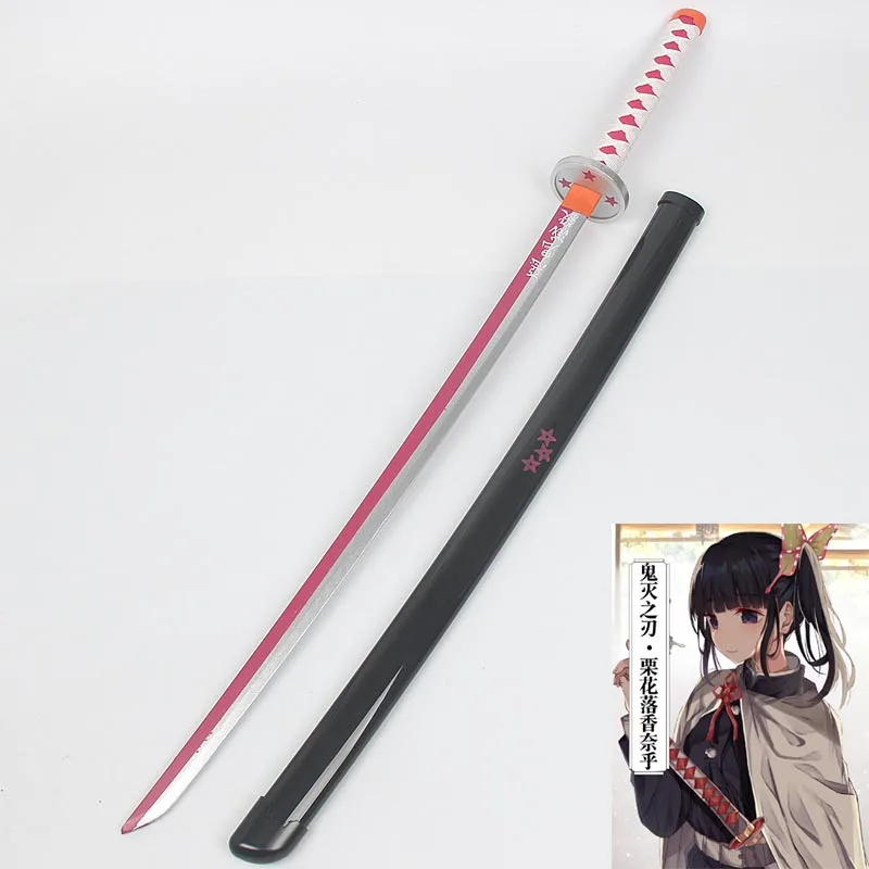 Демон убийца: Kimetsu без Yaiba Косплэй реквизит Tanjirou камадо деревянный меч Книги об