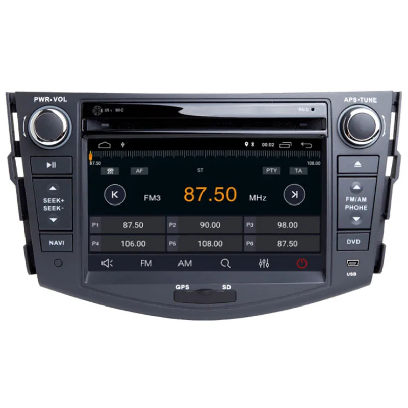 2Din автомобиль Android 9,0 dvd-плеер для Toyota Rav4 RAV 4 Аудио Видео Авто Стерео gps навигация радио DAB