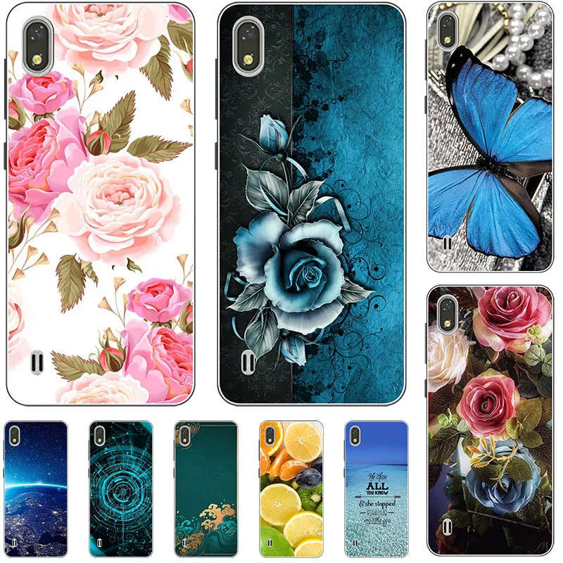 Модный чехол с цветочным рисунком для ZTE Blade A530 A606 5 45 дюйма мягкий силиконовый