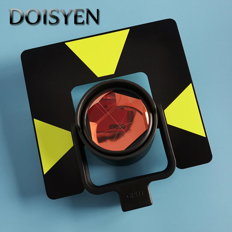 

GPH1 GPR1 Prism All-metal Frame 360 Degree Removeble Single Prism Set With Copper Coating For Total Station Survying Equipments