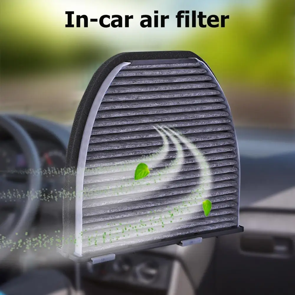Воздушный фильтр для салона с активированным углем для Mercedes-Benz W204 W212 C207 2128300318 аксессуары для системы охлаждения автомобиля