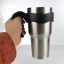 Блюдце чашка ручка подстаканник многоцветный изгиб Мода портативный 20 унций стакан пищевой PP Открытый Замена дома кухня