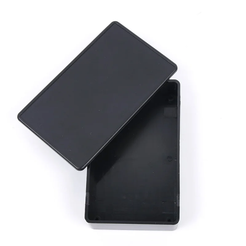 Hot Sale Plastic Waterproof Cover Project Electronic Instrument Case Enclosure Box 100 X 65 X 25mm Black Dropshipping