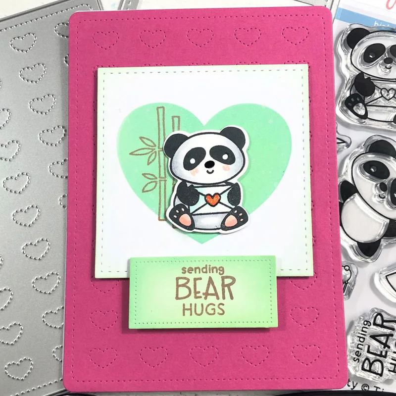 Clear Stamps Teenage Boy Mini Unicorns Bees Hamster Panda For DIY Scrapbooking Card album paper craft transparent silicon stamp