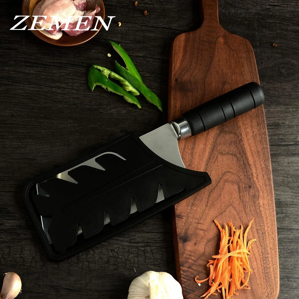 Китайский Кливер ZEMEN нож для измельчения костей кухонные ножи из