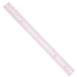 Règle de fabrication de plaque graphique 60cm, matériau hautement Transparent, outil de conception sur mesure Long, fournitures de couture 8005 