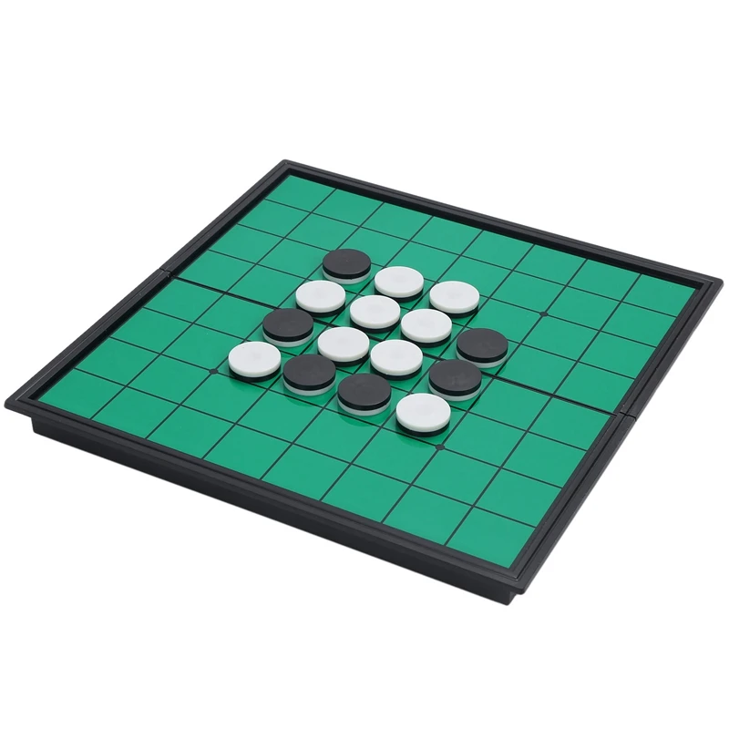Магнитная портативная складная доска-Шахматы Reversi Othello стандартная развивающая
